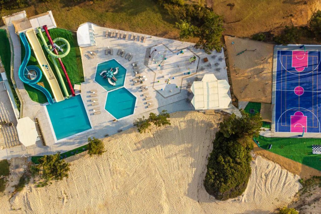 Anna Beach Suites Limenaria  Ngoại thất bức ảnh