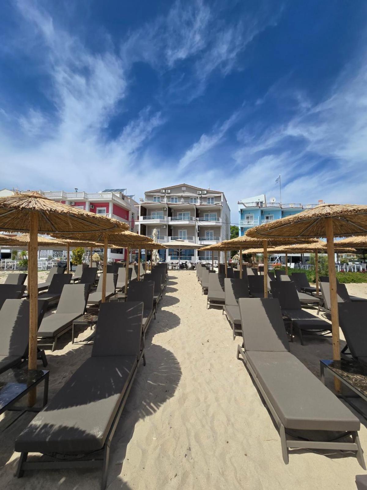 Anna Beach Suites Limenaria  Ngoại thất bức ảnh
